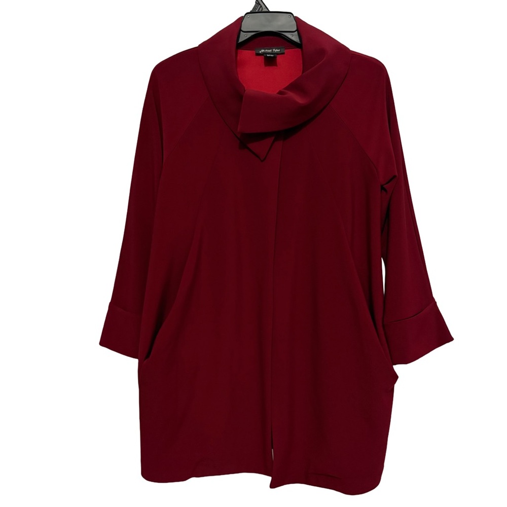 Michael Tyler Single Button closure Jacket Coat Size Medium